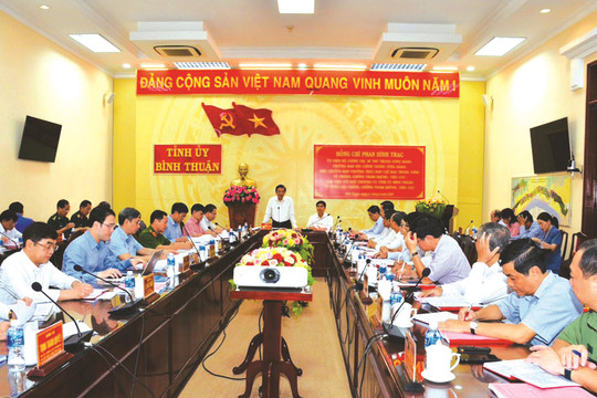 Kỷ niệm 10 năm tái lập Ban Nội chính Tỉnh ủy Bình Thuận: Xứng đáng là lực lượng nòng cốt, kiên trung