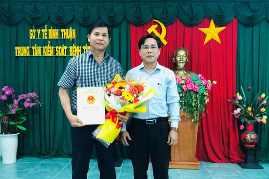 Bổ nhiệm ông Võ Văn Hạnh làm Giám đốc CDC Bình Thuận