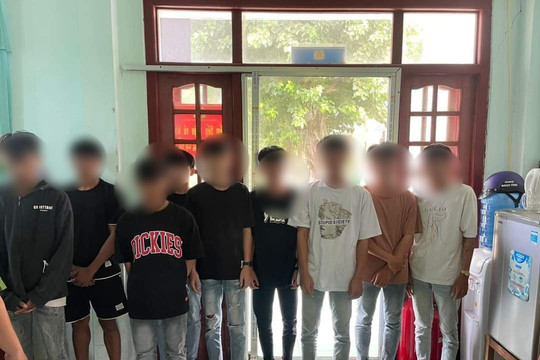 Phú Quý: Ngăn chặn kịp thời nhóm thanh niên chuẩn bị đánh nhau