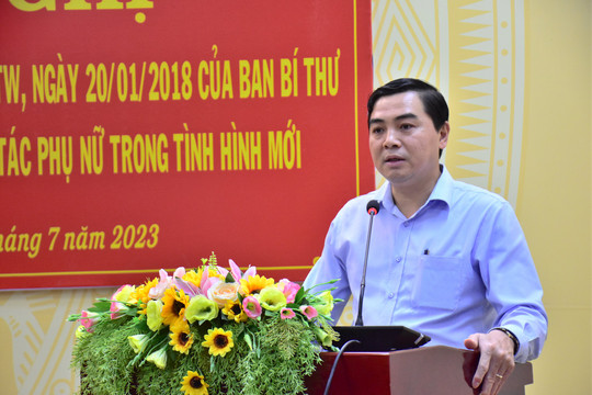 Bình Thuận: Tạo điều kiện thuận lợi để phụ nữ phát huy trên các lĩnh vực 