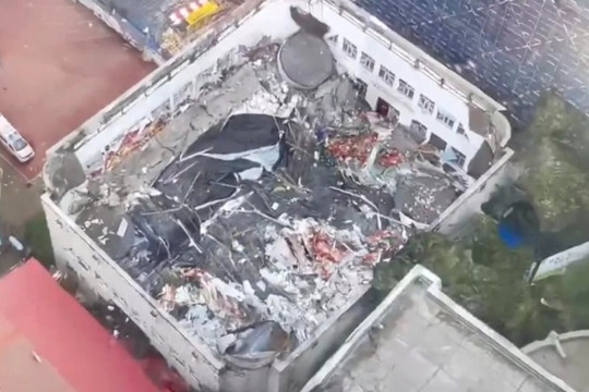 11 người thiệt mạng trong vụ sập trần phòng học ở Trung Quốc
