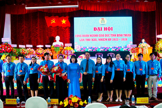 

Đại hội Công đoàn ngành Giáo dục tỉnh nhiệm kỳ 2023 – 2028: Ông Đặng Minh Trí tái cử Chủ tịch Công đoàn ngành Giáo dục tỉnh Bình Thuận 