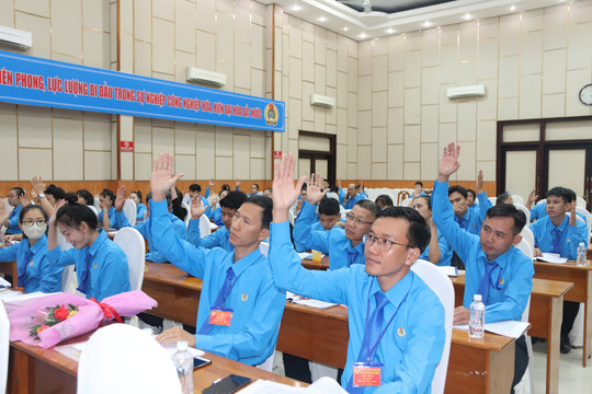 Bình Thuận hoàn thành Đại hội Công đoàn cơ sở và cấp trên cơ sở