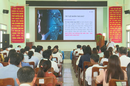 Hàm Thuận Bắc: Tập huấn kiến thức chuyển đổi số năm 2023