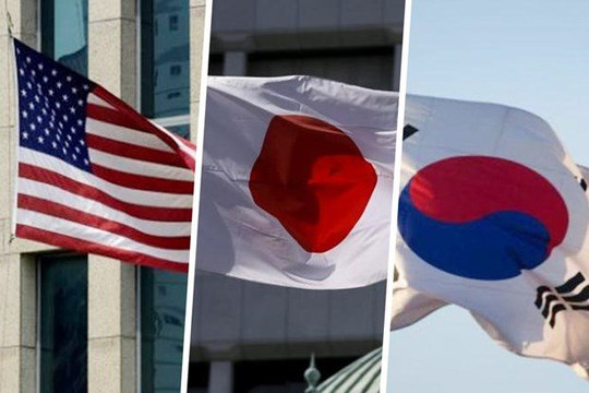 Ngoại trưởng Mỹ-Nhật-Hàn bắt đầu cuộc họp trực tuyến