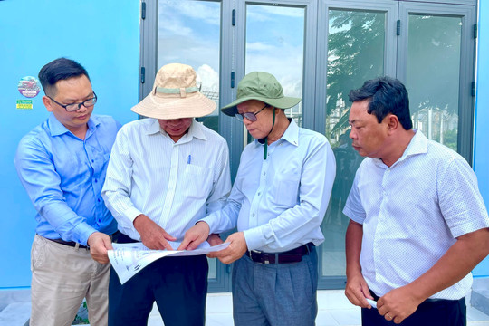 Lãnh đạo tỉnh kiểm tra thực tế dự án Khu nhà ở xã hội KCN Hàm Kiệm 1