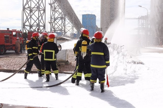 

Nhà máy Nhiệt điện Vĩnh Tân 4: Tăng cường phòng cháy chữa cháy
