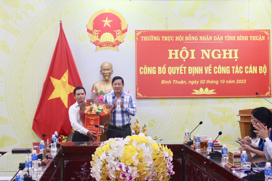 Bổ nhiệm ông Ngô Minh Hòa giữ chức Chánh Văn phòng Đoàn ĐBQH và HĐND tỉnh