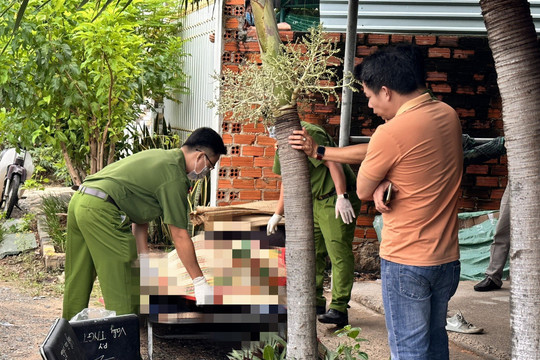 Hàm Thuận Bắc: Người đàn ông nằm tử vong trước quán cà phê
