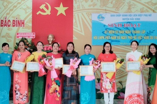  Bắc Bình :  Kỷ niệm Ngày thành lập Hội Liên hiệp Phụ nữ Việt Nam