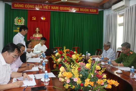 Hội Luật gia tỉnh kiểm tra công tác hội ở Hàm Thuận Bắc