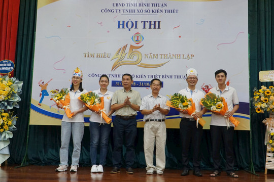 Hội thi tìm hiểu truyền thống, thành tựu của Công ty xổ số Bình Thuận