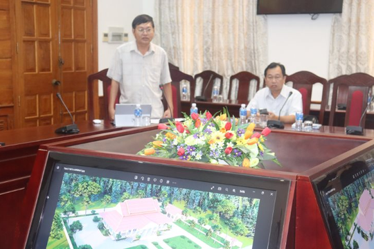 Đẩy nhanh tiến độ xây dựng nhà hỏa táng tại huyện Tuy Phong và Bắc Bình