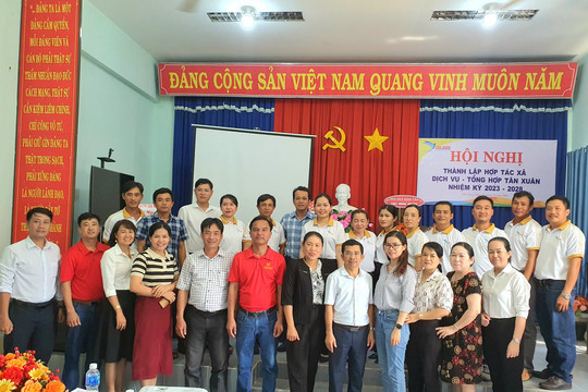 Thành lập hợp tác xã dịch vụ tổng hợp Tân Xuân (Hàm Tân)