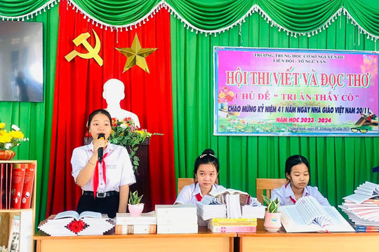Sôi nổi các hoạt động tri ân Ngày Nhà giáo Việt Nam