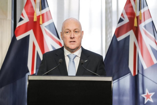 Chính phủ mới của New Zealand tuyên thệ nhậm chức