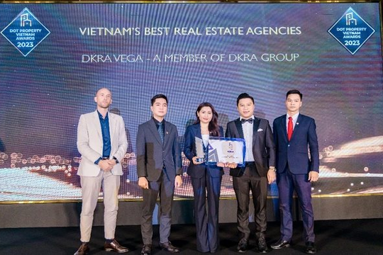 DKRA Vega được vinh danh tại Dot Property Vietnam Awards 2023