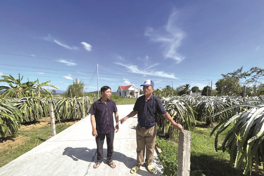 Xây dựng nông thôn mới năm 2023 ở Hàm Thuận Nam: Xóm “tỷ phú”!