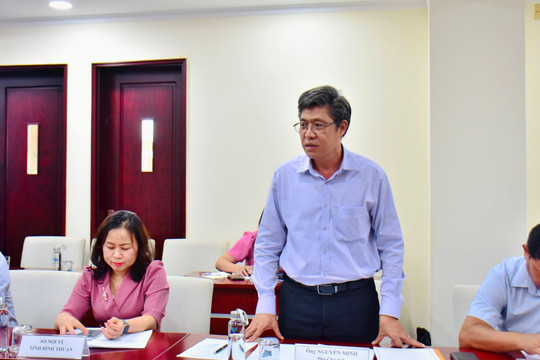 
Trao đổi chương trình hợp tác giữa UBND tỉnh Bình Thuận với Đại học Quốc gia thành phố Hồ Chí Minh
