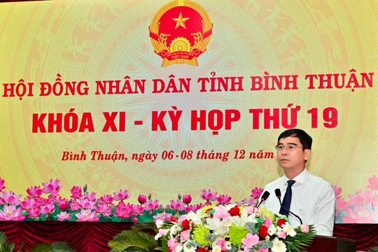 Bài phát biểu của Bí thư Tỉnh uỷ Dương Văn An tại kỳ họp thứ 19 HĐND tỉnh - Khóa XI