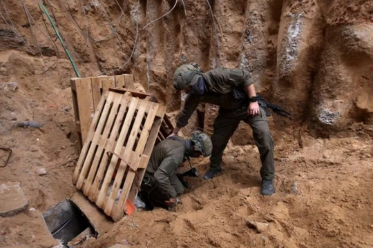 Rộ tin quân đội Israel bắt đầu bơm nước vào các đường hầm của Hamas