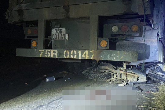 Lại xảy ra tai nạn chết người trên đường ĐT716 ở Hòa Thắng