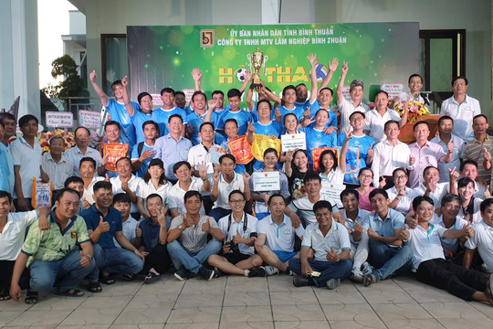 Công ty TNHH MTV Lâm nghiệp Bình Thuận: Tổ chức Hội thao kỷ niệm 8 năm thành lập
