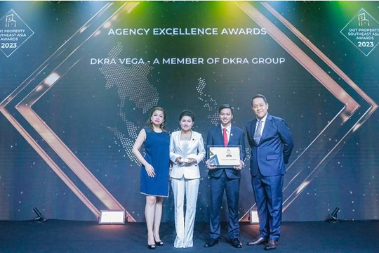 DKRA Vega đón nhận giải thưởng lớn tại Dot Property Southeast Asia Awards 2023