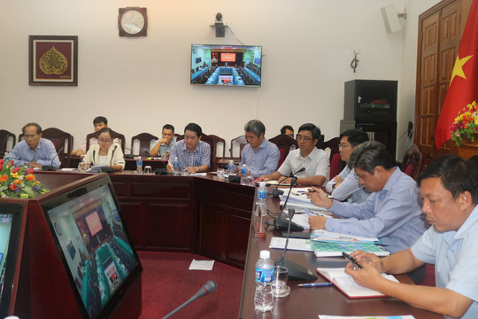 Bộ trưởng Bộ Giao thông Vận tải, thành viên Chính phủ họp trực tuyến 2 tỉnh Bình Thuận, Ninh Thuận: 
Nhiều kiến nghị trước của Bình Thuận được giải quyết
