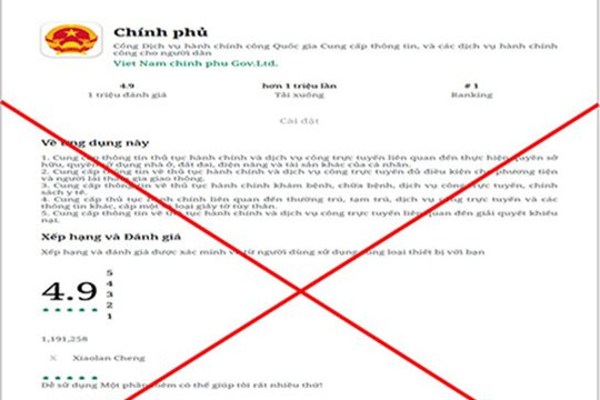 Công an tỉnh Bình Thuận cảnh báo về chiêu thức lừa đảo cài đặt ứng dụng “Chính Phủ” để quản lý điện thoại di động, chiếm đoạt tiền qua Banking