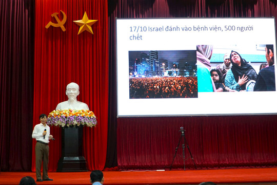 Hội nghị thông tin thời sự về tình hình thế giới, cơ hội đối với Việt Nam