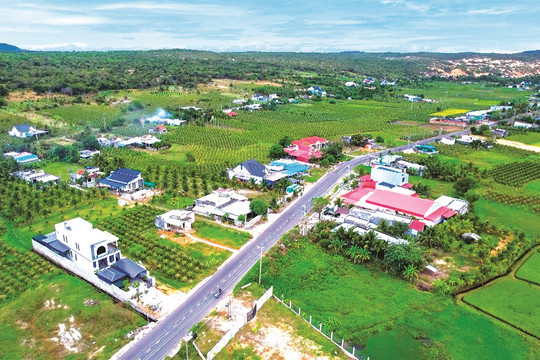 Xây dựng nông thôn mới năm 2023 ở Hàm Thuận Nam: Tạo đà xây dựng nông thôn mới nâng cao