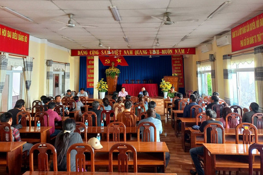 Phan Rí Cửa: Gặp gỡ 50 người chấp hành án phạt tù về cư trú tại địa phương
