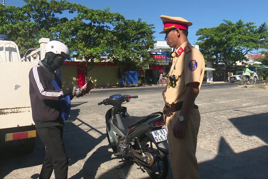 Hàm Thuận Bắc: Hiệu quả đợt cao điểm tổng kiểm tra, kiểm soát mô tô – xe máy