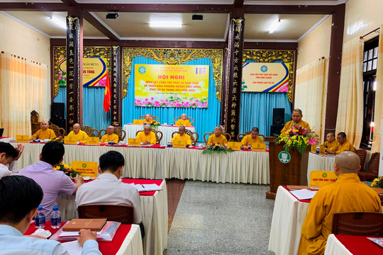 Hội nghị tổng kết công tác Phật sự năm 2023 
