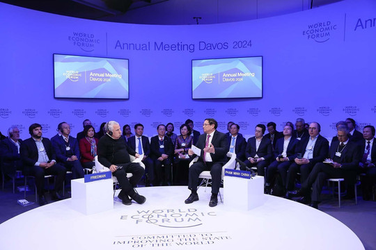 Thủ tướng tại WEF Davos: Việt Nam chú trọng làm mới các động lực tăng trưởng cũ và kiến tạo động lực tăng trưởng mới