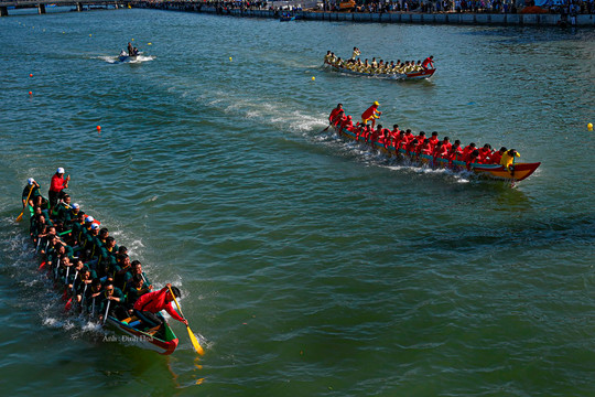Lễ hội đua thuyền, thúng truyền thống mừng  Đảng, mừng Xuân Giáp Thìn 2024