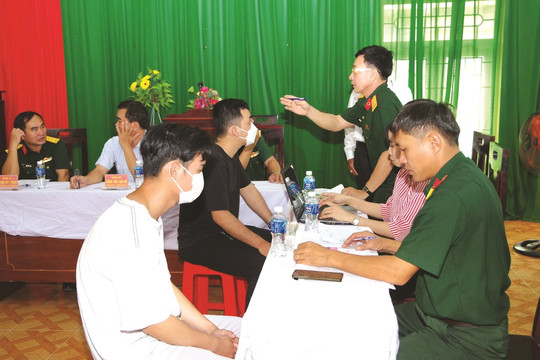 Bình Thuận sẵn sàng giao quân 2024