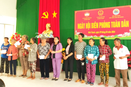 Bình Thạnh: Tổ chức Ngày hội Biên phòng toàn dân