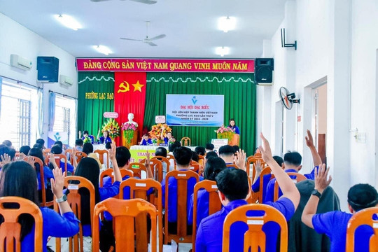 Phan Thiết: Đơn vị đầu tiên hoàn thành Đại hội Hội LHTN Việt Nam cấp cơ sở 