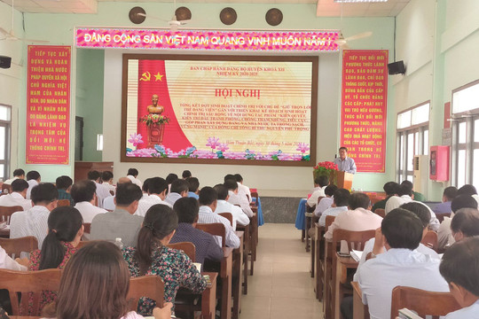 Hàm Thuận Bắc: Lan tỏa giá trị về nội dung tác phẩm của Tổng Bí thư Nguyễn Phú Trọng