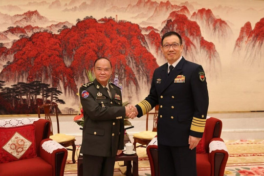 Campuchia - Trung Quốc nhất trí tăng cường hợp tác về quân sự