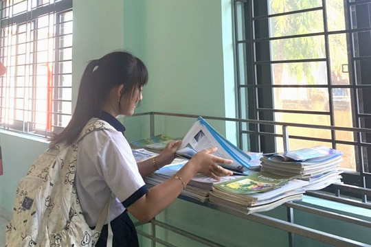 “Gian hàng 0 đồng” tại Trường THCS Lương Sơn 