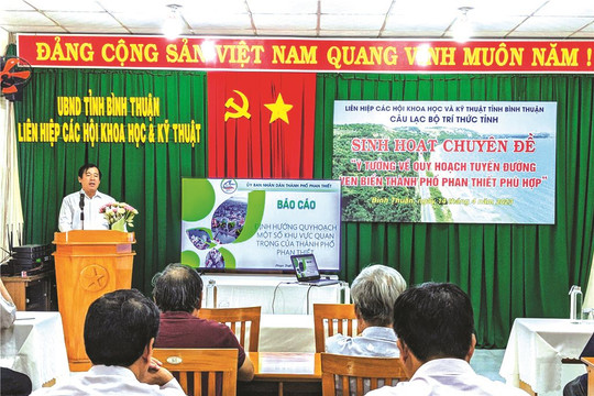 Bình Thuận thực hiện Nghị quyết số 45-NQ/TW: Xây dựng đội ngũ trí thức tỉnh nhà có chất lượng cao