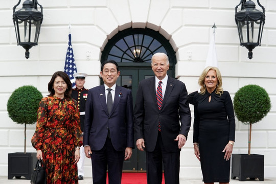 Thủ tướng Nhật Bản thăm Mỹ, thúc đẩy hợp tác giữa hai nước