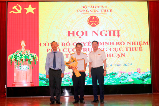 Ông Nguyễn Đức Ngọc được bổ nhiệm giữ chức Phó cục trưởng Cục Thuế tỉnh