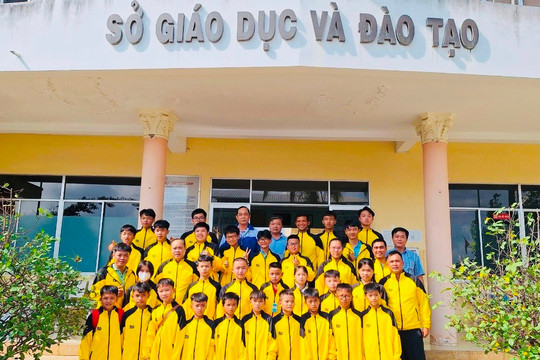 
28 vận động viên Bình Thuận tham gia Hội khoẻ Phù Đổng toàn quốc lần thứ X 