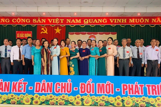 Tánh Linh:
 Hoàn thành Đại hội đại biểu MTTQ Việt Nam cấp xã