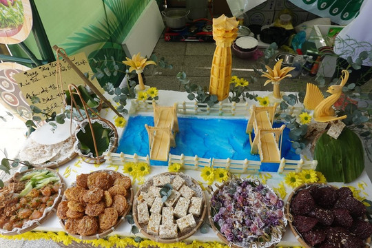 Binh Thuan won A prize at the Folk Cake Competition in 2024