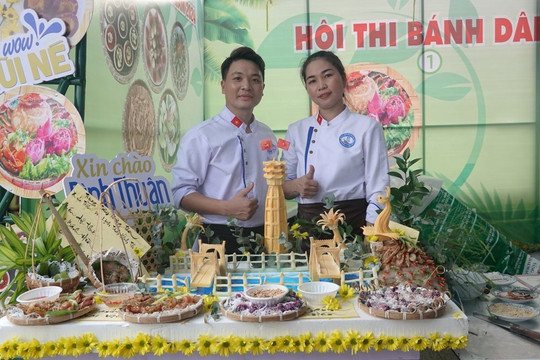Bình Thuận đạt giải A tại Hội thi bánh dân gian năm 2024
